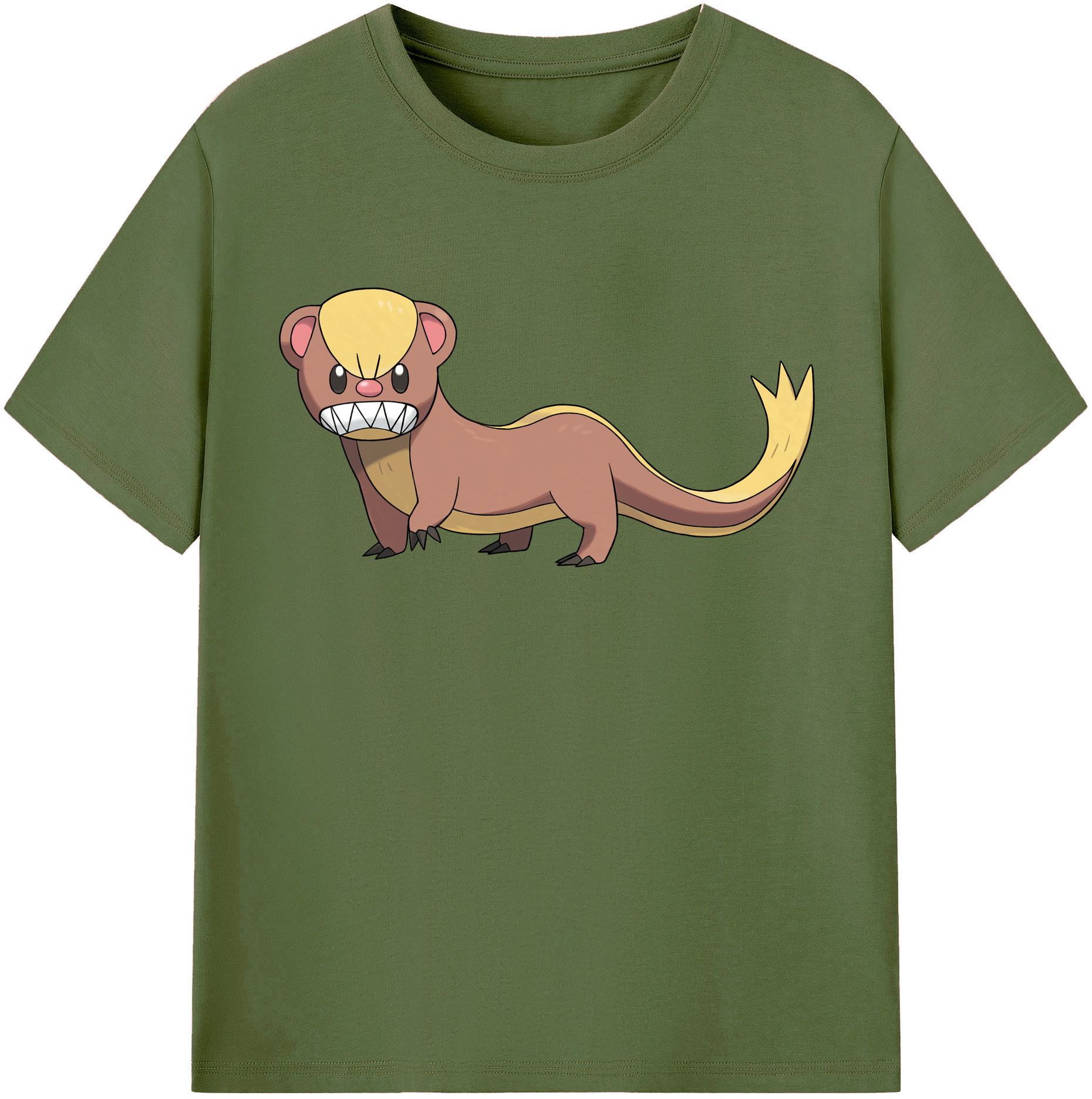 （画像用） ポケットモンスター Pokémon 綿100％半袖Tシャツ（フロントプリント）
